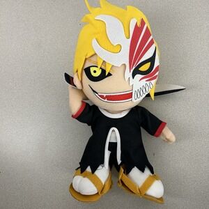 Bleach Ichigo Kurosaki 12" Plush With‎ Half Hollow Mask Bleach Collectible